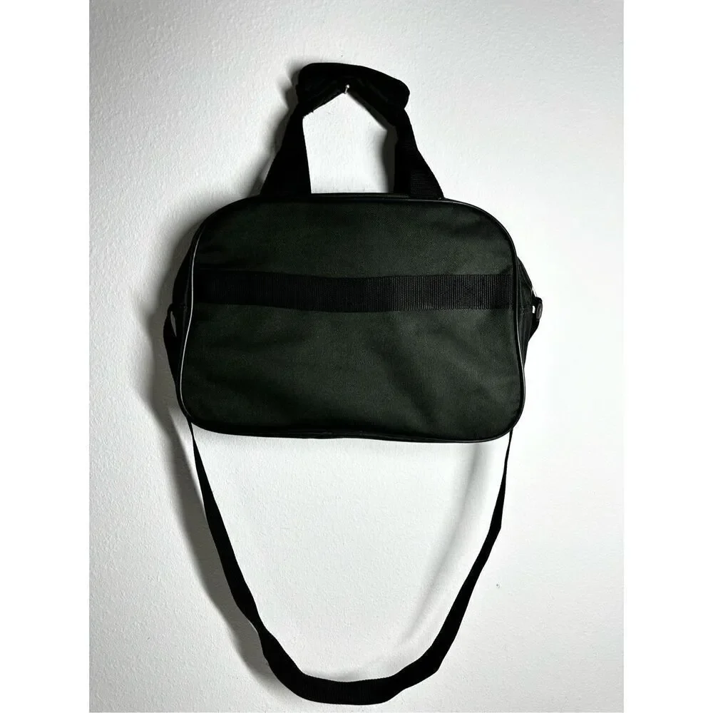Coleman Large Green 3 Pocket Carry Bag Handles and Stap Green Black Trim 11x15